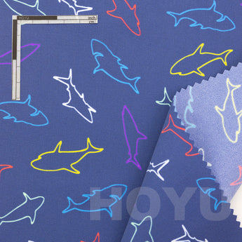 70D*160D　100%ECONYL® Regenerated Nylon, Peach+Nylon Print+Wicking #70862-9+A006