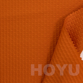 75D*150D　100%CYCLEPET®, W/R+PU1+3D Oval Emboss #75871-6+A002