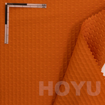 75D*150D　100%CYCLEPET®, W/R+PU1+3D Oval Emboss #75871-6+A002